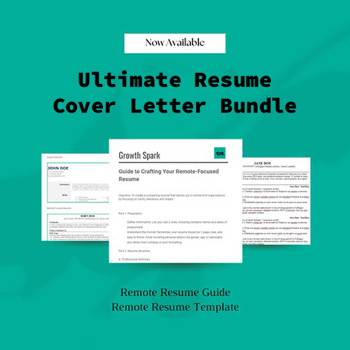Ultimate Resume & Cover Letter Bundle